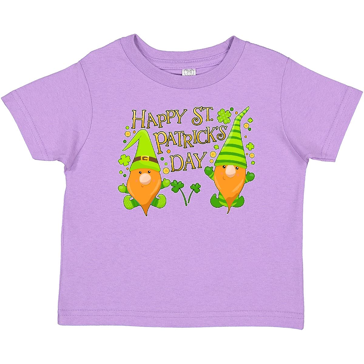 Happy St. Patrick's Day Gnomes & Clovers Baby T-Shirt | Cute Irish-Themed Infant Apparel for Boys & Girls | Perfect for St. Paddy's Day Celebrations, Parades & Family Photos