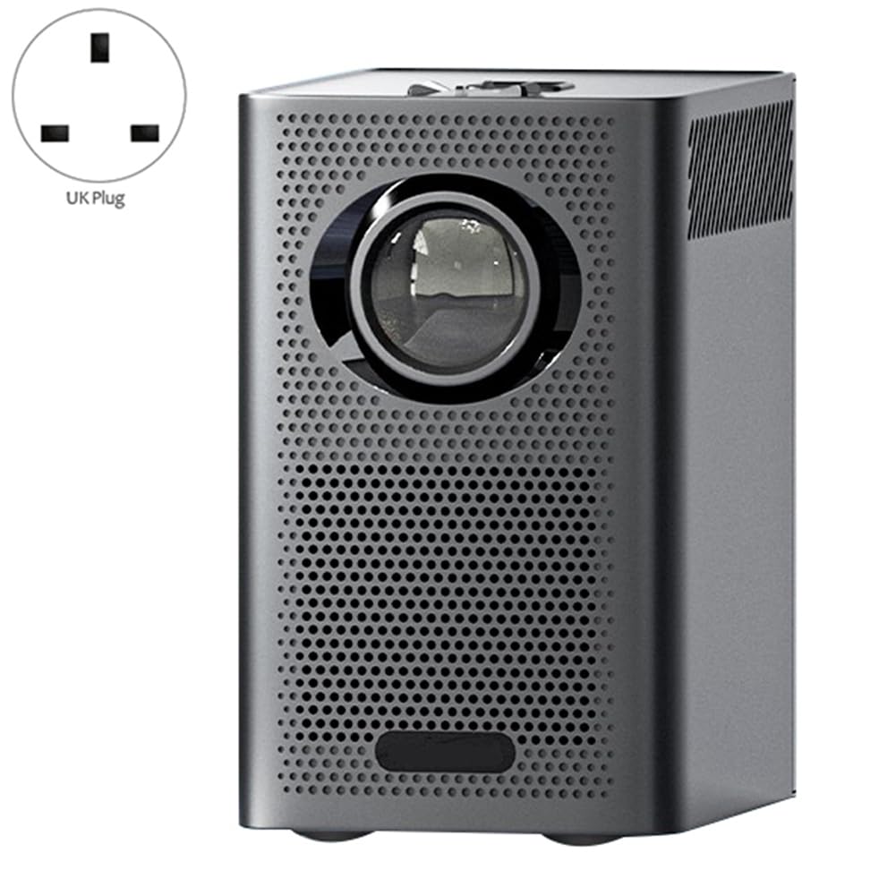 Ohsilv S30MAX Android 10.0 Smart Projector - 4K Ultra HD, 9500L Brightness, WiFi & Bluetooth, Portable Mini Projector with UK Plug (Black) - Perfect for Home Theater, Outdoor Movies, Gaming, and Office Presentations