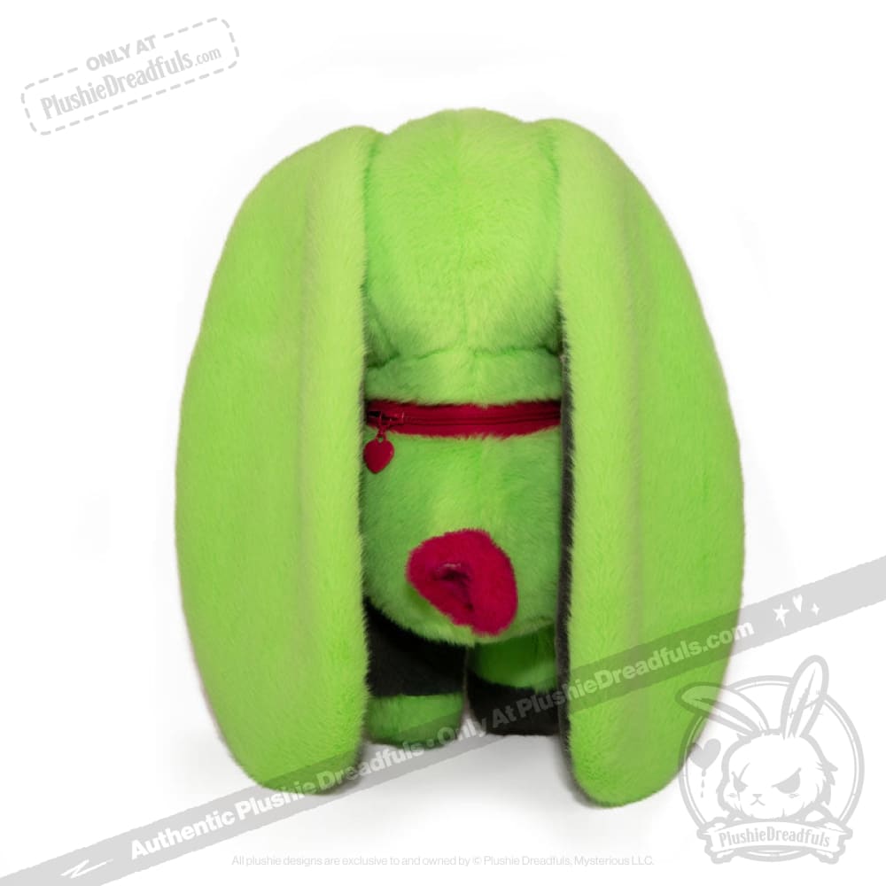 Plushie Dreadfuls ADHD Rabbit Extra Chaos Edition - Soft Stuffed Animal Toy for Kids & Adults | Perfect for Anxiety Relief, ADHD Support & Emotional Comfort