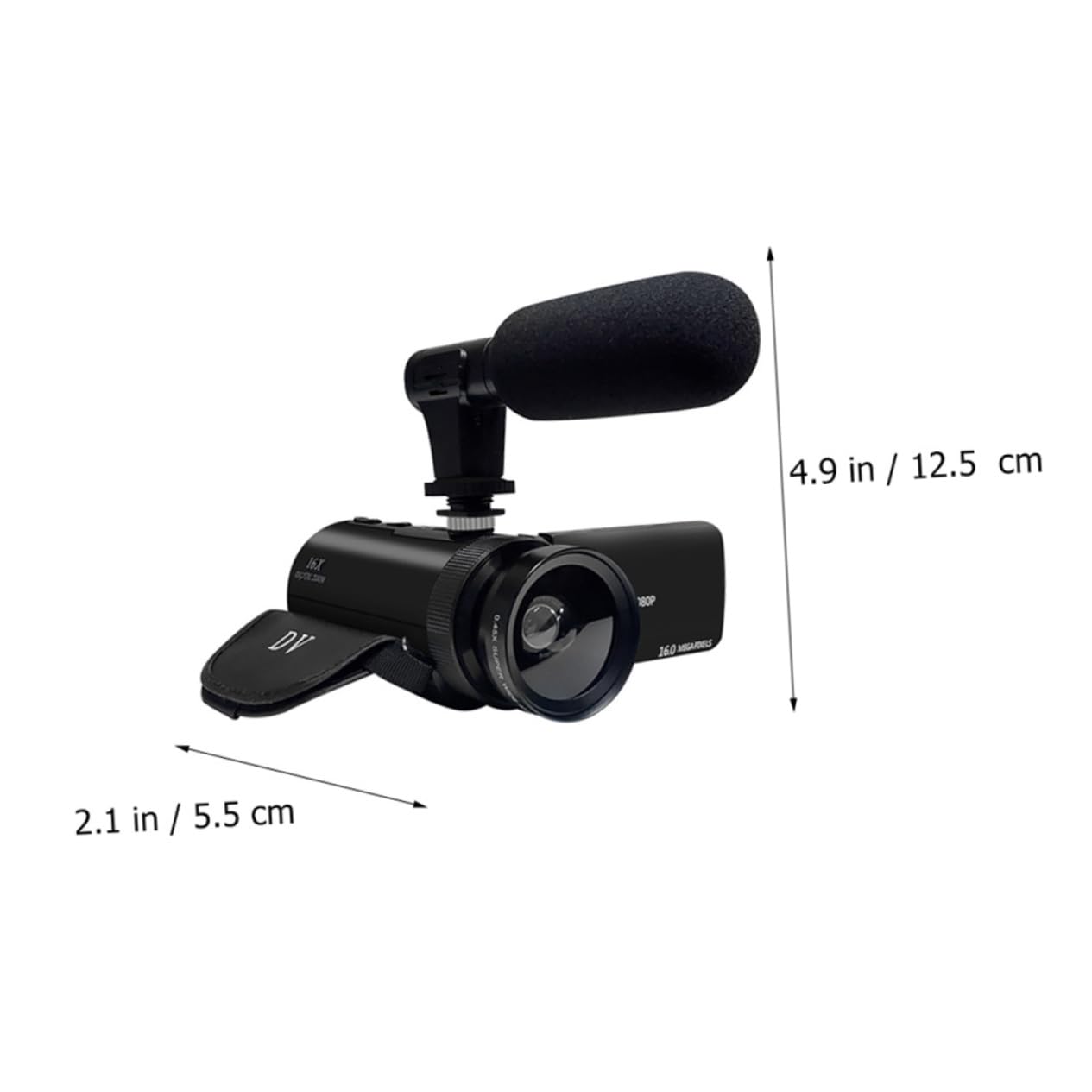 OSALADI 2 Pack HD Digital Video Camera Recorder - 1080P DVR Camcorder with Night Vision for Home Security, Car Driving, Outdoor Adventures & Vlogging