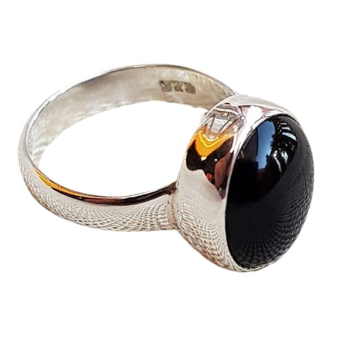 925 Sterling Silver Black Onyx Ring - Handmade Dainty Jewelry for Gifts & Occasions