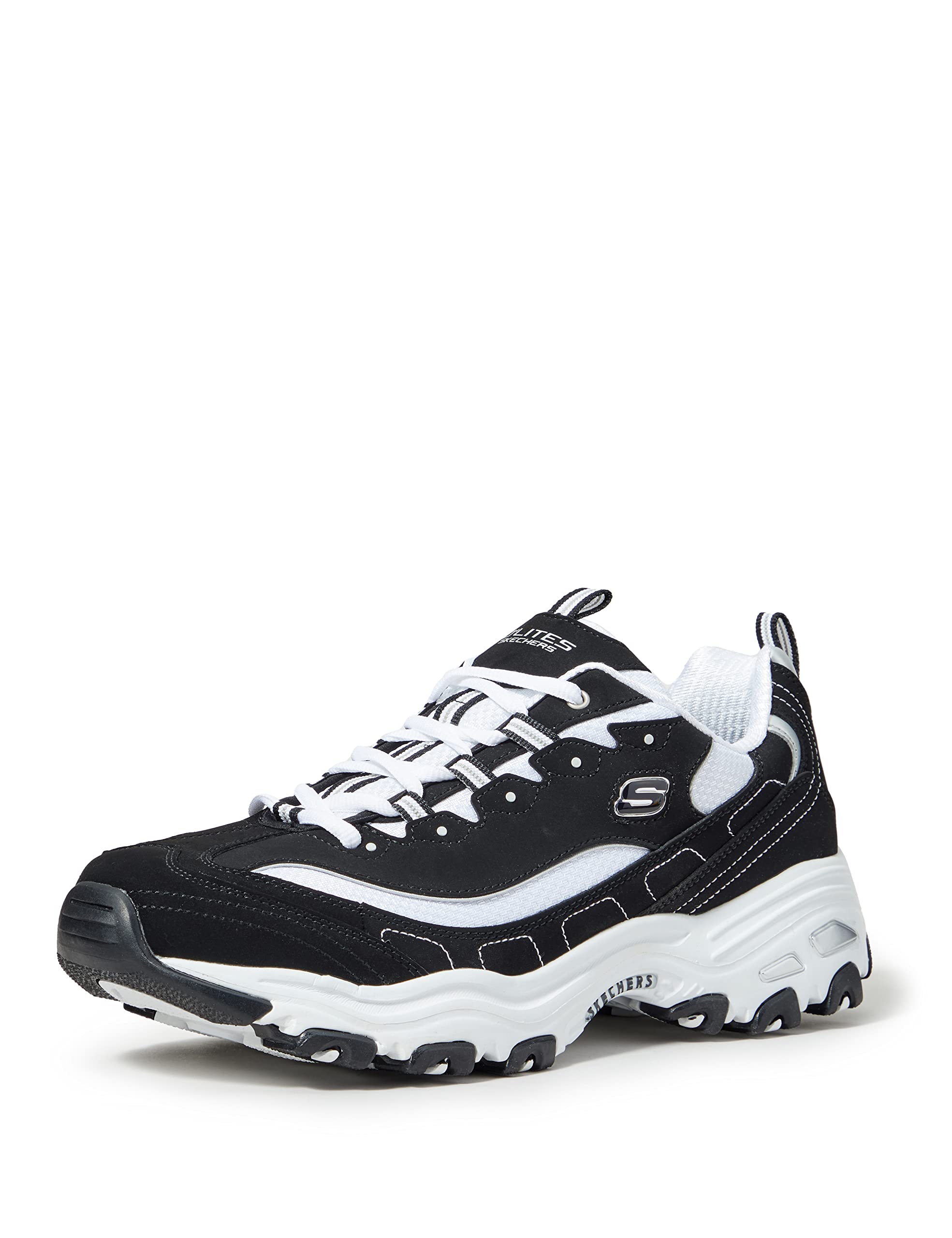 Skechers Sport Men's D'Lites Memory Foam Sneakers - Lightweight Walking Shoes for Men with Comfortable Cushioning - Perfect for Gym, Running, Jogging and Casual Wear