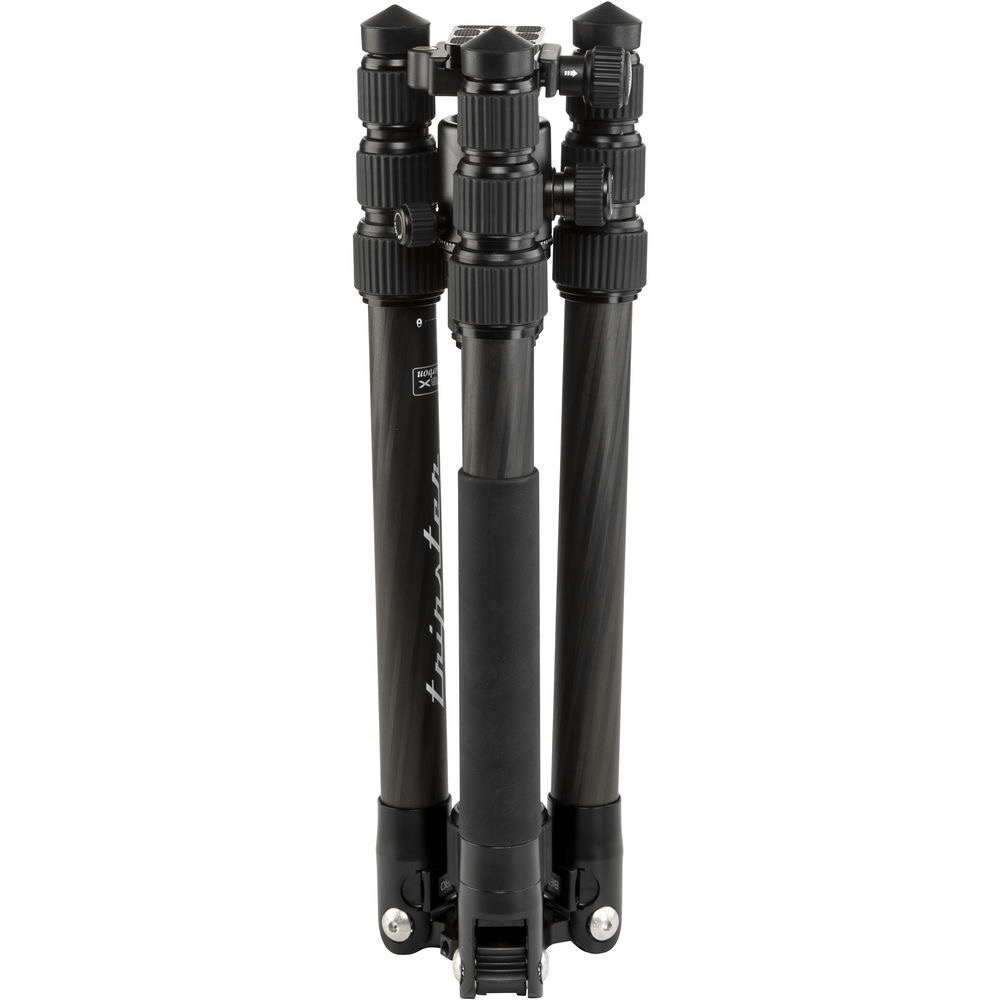 Benro Tripster Travel Tripod (2 Series) - Lightweight Carbon Fiber Tripod for Travel Photography, Vlogging & Outdoor Adventures - Compact & Durable Camera Stand for DSLR, Mirrorless & Smartphones