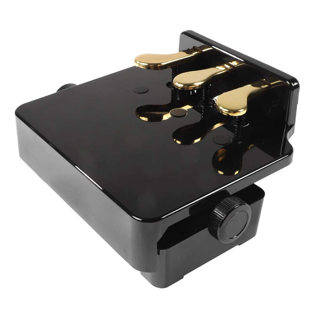 Adjustable Piano Pedal Extender for Kids - Universal Electronic Keyboard Accessory for Most Pianos (Black) - Perfect for Young Musicians & Piano Practice at Home