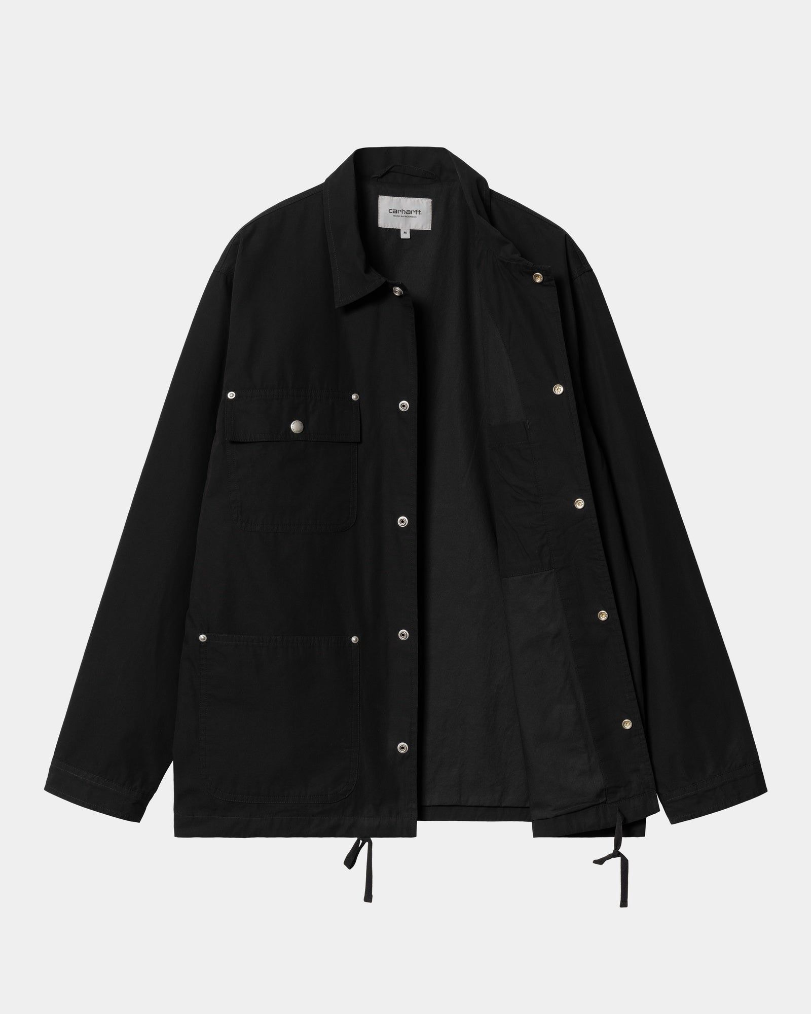 Notus Coach Jacket for Men - Lightweight Windbreaker with Stylish Design | Black | Perfect for Outdoor Sports, Casual Wear & Street Fashion