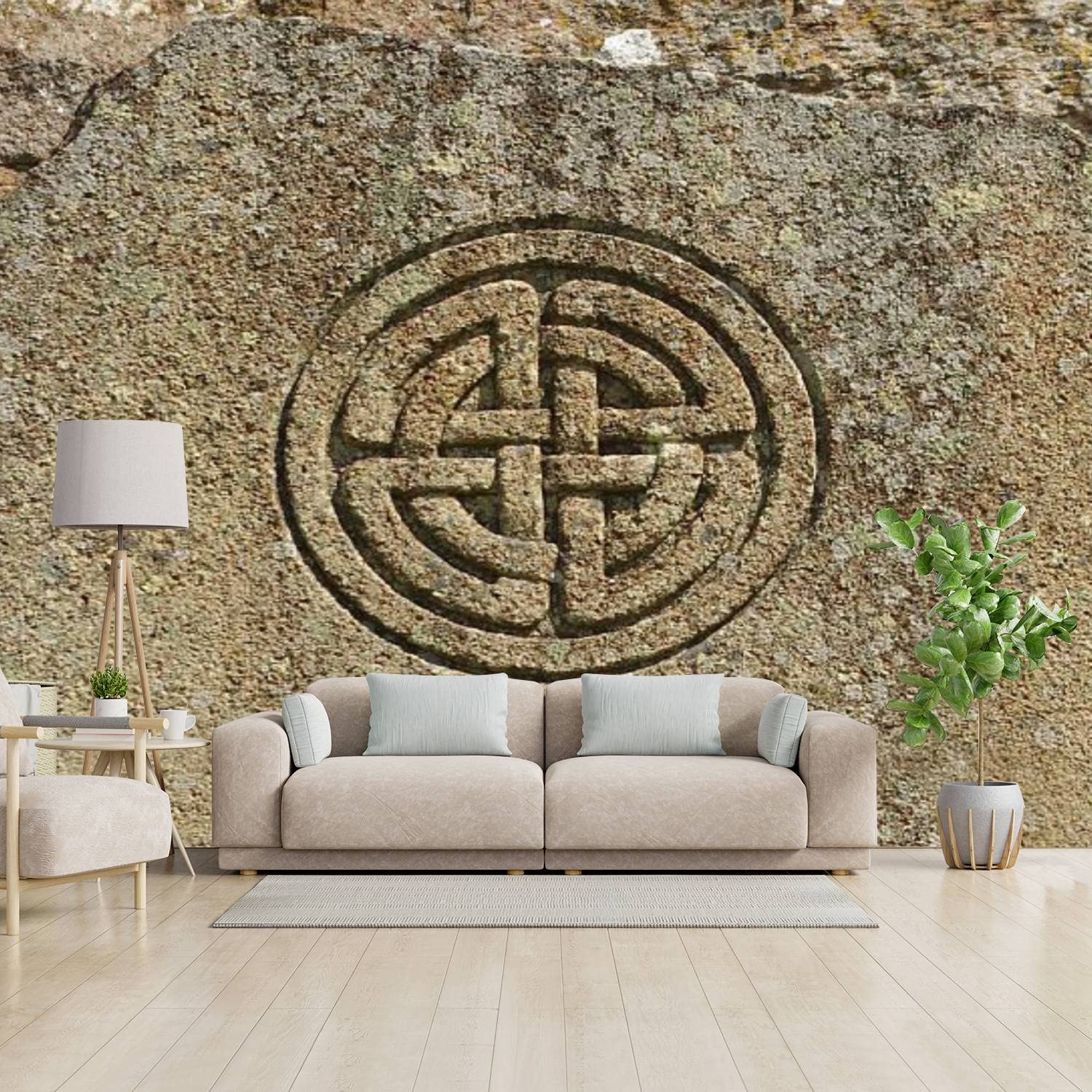 Modern 3D Peel and Stick Wallpaper - Removable Wall Murals for Living Room & Bedroom Decor - Self-Adhesive Wall Stickers with Geometric Patterns - Perfect for Home Renovation, Apartment Makeovers, and Nursery Design