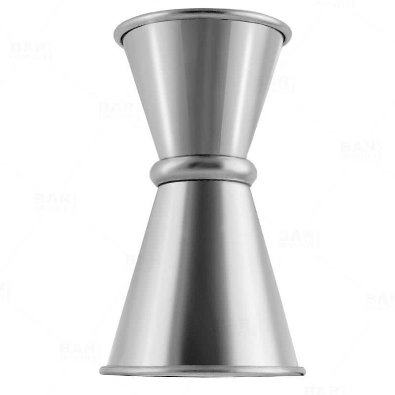 BarConic® Japanese Jigger - Double Sided Cocktail Measuring Cup (15ml & 30ml) - Perfect for Bartenders, Home Bars & Mixology Enthusiasts
