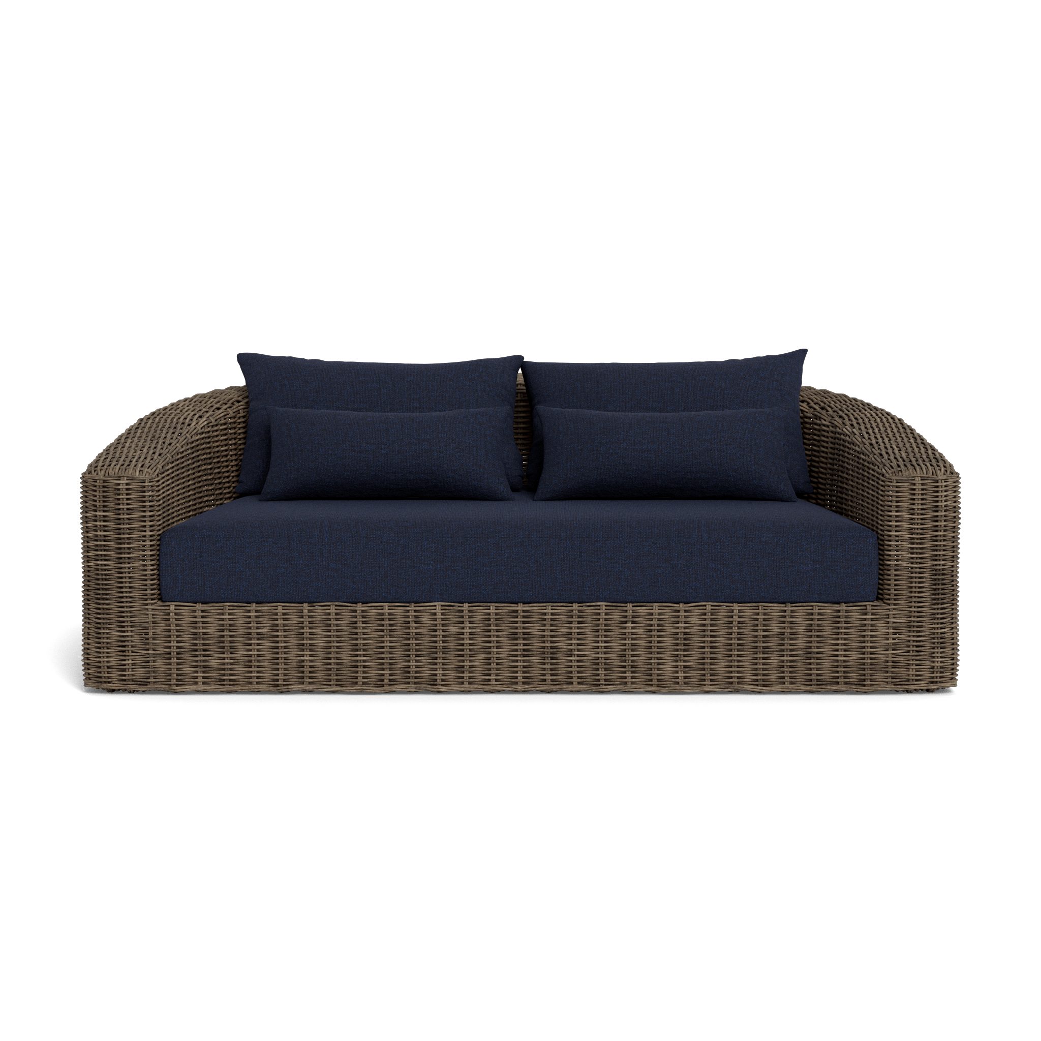 Modern Barcelona 2-Seat Sofa - Compact Loveseat for Small Spaces - Perfect for Apartments, Living Rooms & Cozy Home Decor