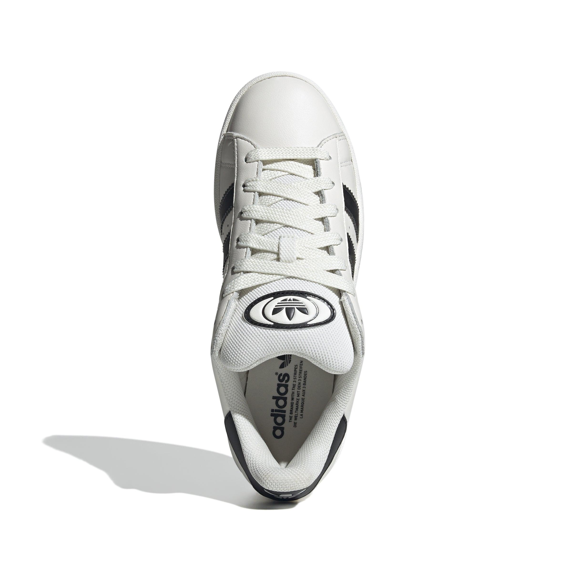 Vintage 2000s Campus Style White and Black Sneakers - Trendy Retro Shoes for Casual Wear, Street Fashion & 90s Y2K Outfits