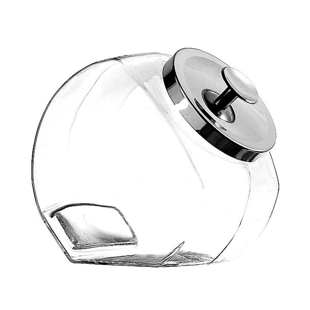 Anchor 69857R 1/2 Gallon Glass Penny Candy Jar - Vintage Style Candy Storage Container for Home, Office, or Retail Display - Perfect for Gumballs, Jelly Beans & Bulk Candy Organization