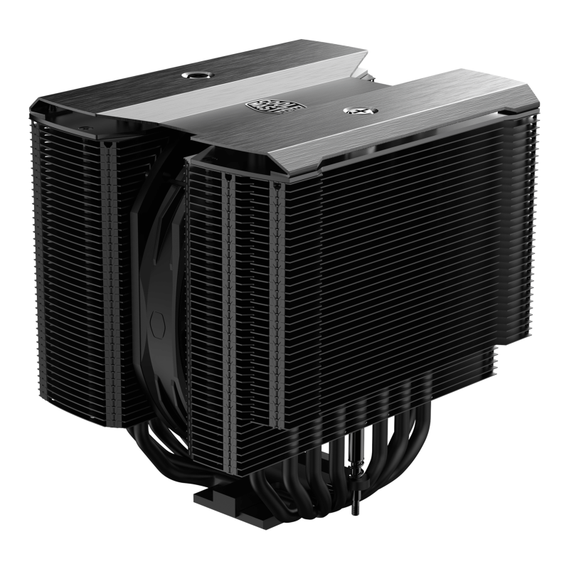Cooler Master MAM D8PN 318PK R1 CM MA824 Stealth CPU Cooler - High Performance Air Cooler for Gaming PCs & Workstations, Quiet Cooling Solution for Intel/AMD CPUs (5-Year Warranty) - Perfect for Overclocking & Intensive Gaming Sessions
