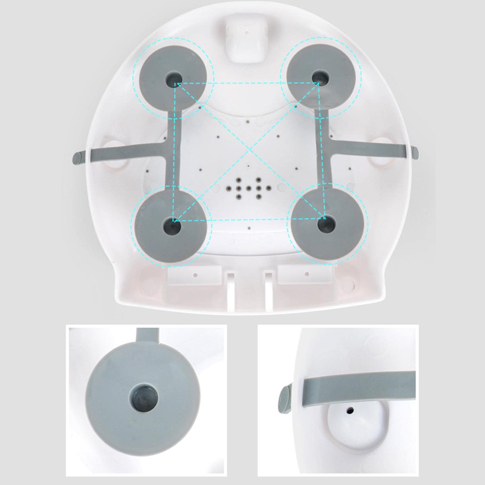 Foldable Baby Sit Up Bath Chair with Suction Cups for 6-18 Months - Anti-Slip, Safe & Portable Infant Bathtub Seat for Toddlers - Perfect for Bath Time, Learning to Sit, and Playtime in Tub