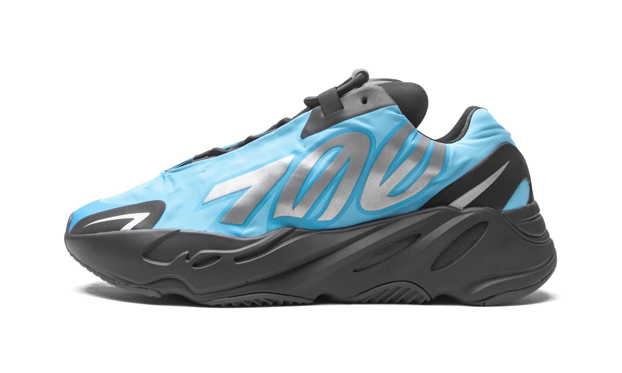 Adidas Men's Yeezy 700 MNVN Lace-Up Sneakers - Blue Running Shoes for Casual Wear & Street Style | Lightweight Comfort for Daily Walking, Gym, and Urban Fashion