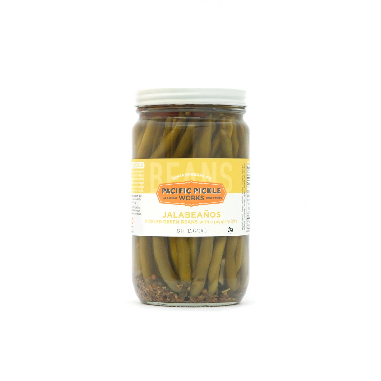 Spicy Pickled Green Beans - Crunchy & Tangy Jalapeño Flavored Vegetables | Perfect for Salads, Snacks & Charcuterie Boards