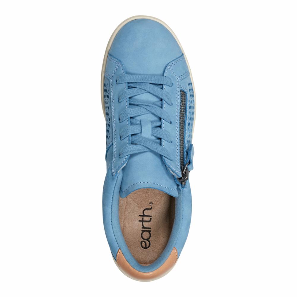 Earth Women's Netta Blue Woven Sandals - Comfortable Summer Casual Shoes for Women | Perfect for Beach, Vacation, and Everyday Wear