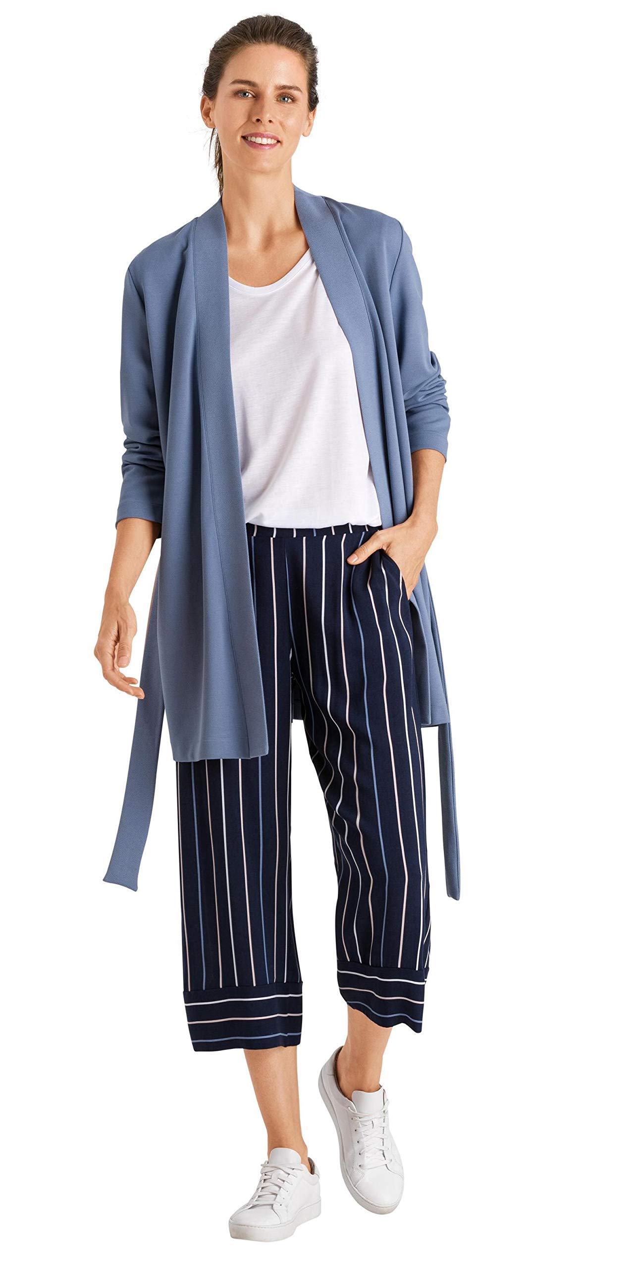 HANRO Women's Pure Comfort Cardigan - Soft Cashmere Knit Sweater for Lounge & Office Wear | Cozy Fall & Winter Layering Essential
