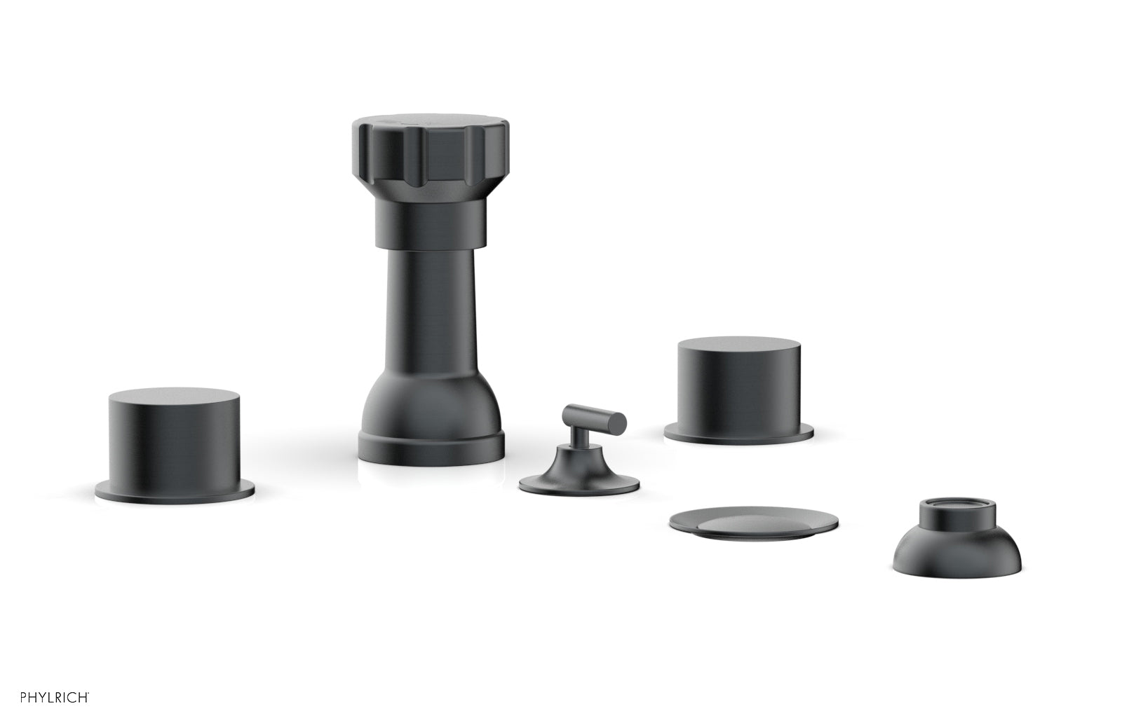 Premium BASIC II 4-Hole Bidet Faucet Set with Smooth Handles - 230 61 Series - Perfect for Modern Bathroom Upgrades & Hygienic Toilet Installations