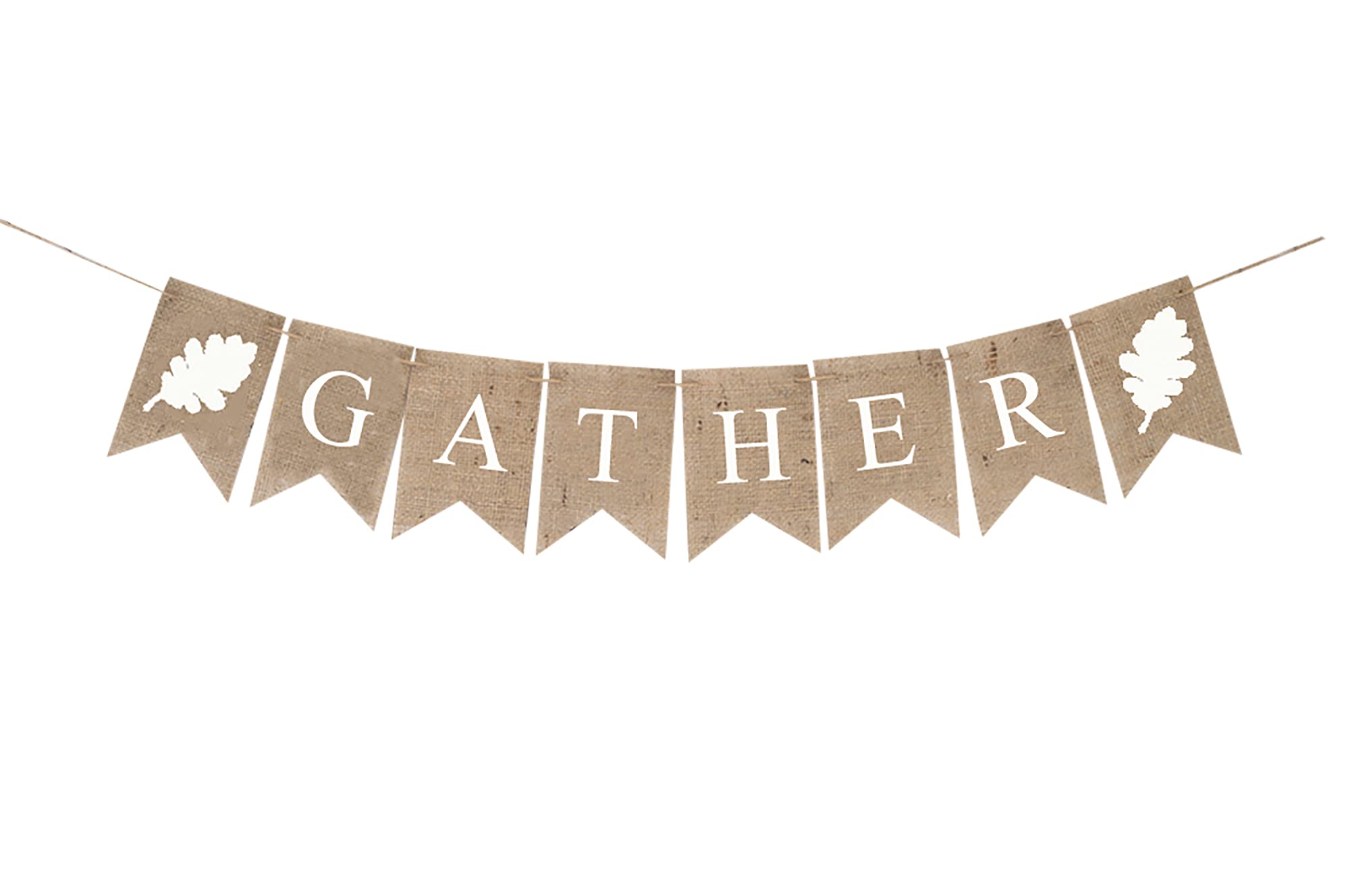 Thanksgiving Fall Banner - Home Decor for Seasonal Party & Gathering
