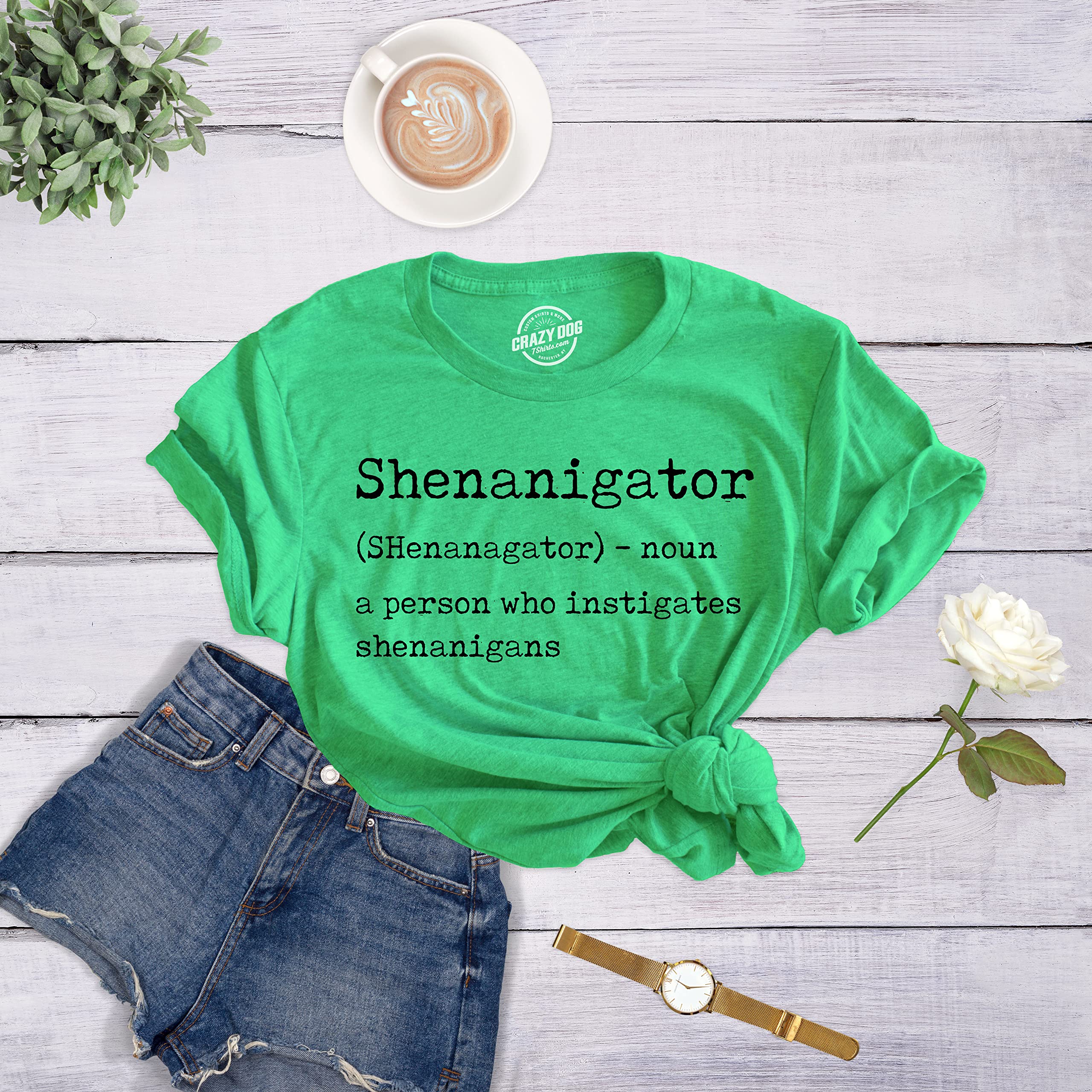 Funny St. Patrick's Day T-Shirts for Women - Cute Drinking & Pub Shirts - Perfect for Parties, Bar Hopping & Irish Themed Events