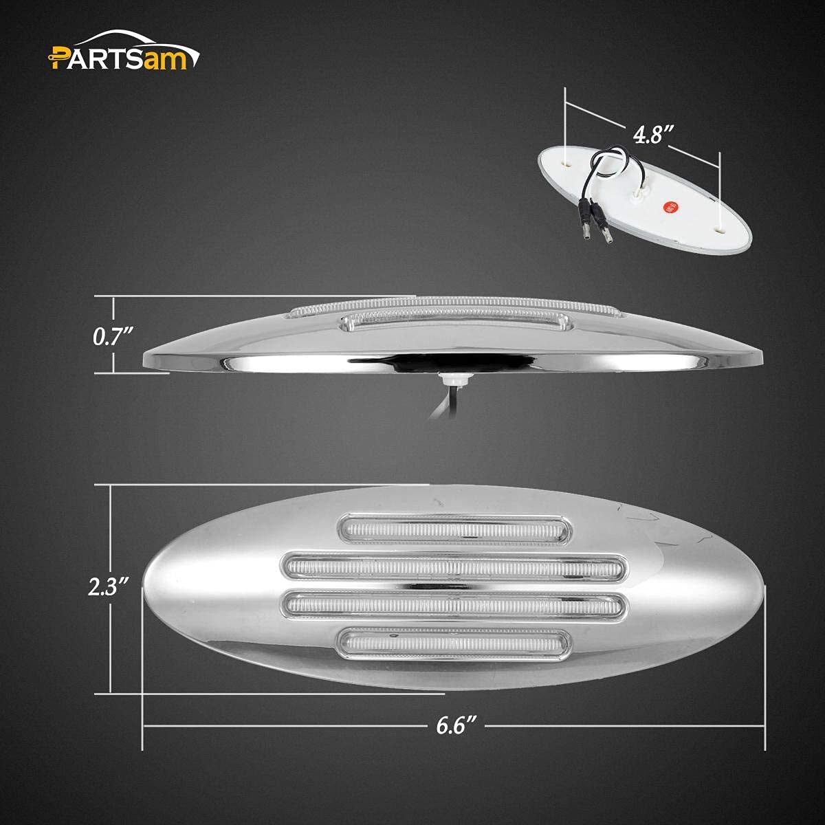 Partsam 10Pcs 6-3/5