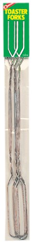 Coghlan's Stainless Steel Toasting Forks for Campfire Marshmallows & Hot Dogs - Perfect for Outdoor Camping, Picnics, and Backyard BBQs