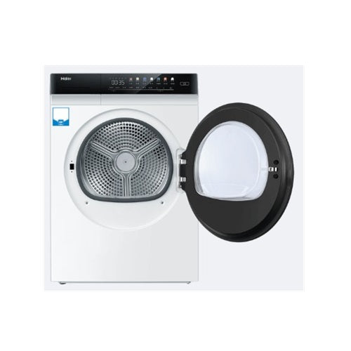 Haier EHG100FMATE7WU1 10kg Heat Pump Smart Dryer - Energy Efficient, WiFi Connected, 3-Pin Plug with Local Warranty - Perfect for Large Families & Eco-Friendly Laundry Rooms