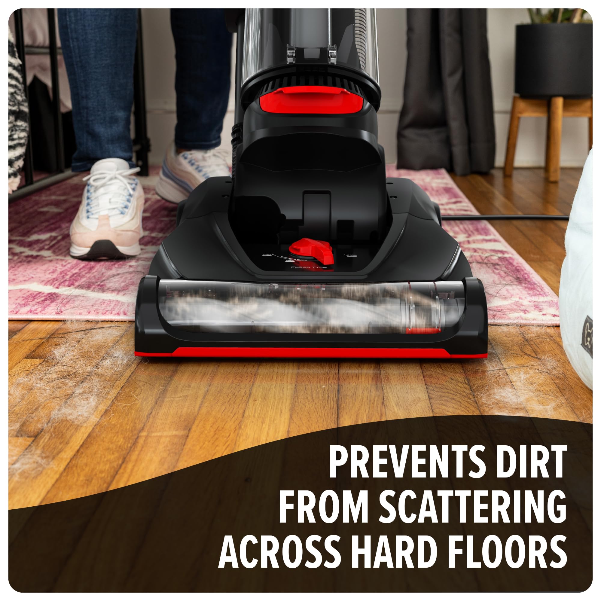 Dirt Devil Bagless Upright Vacuum for Carpets & Hard Floors - Pet Hair Tool Kit Included | Powerful Lightweight Corded Cleaner for Home & Pets