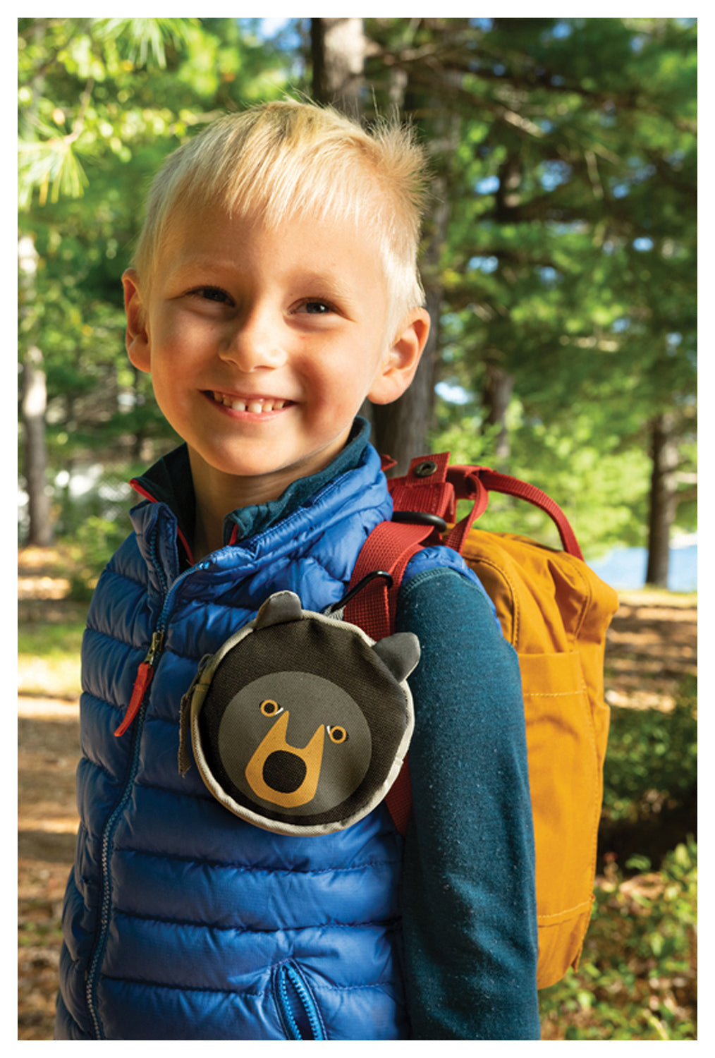 Adventure Medical Backyard Adventure Bear First Aid Kit - Compact Outdoor Emergency Kit for Hiking, Camping & Travel - Essential First Aid Supplies for Kids & Adults
