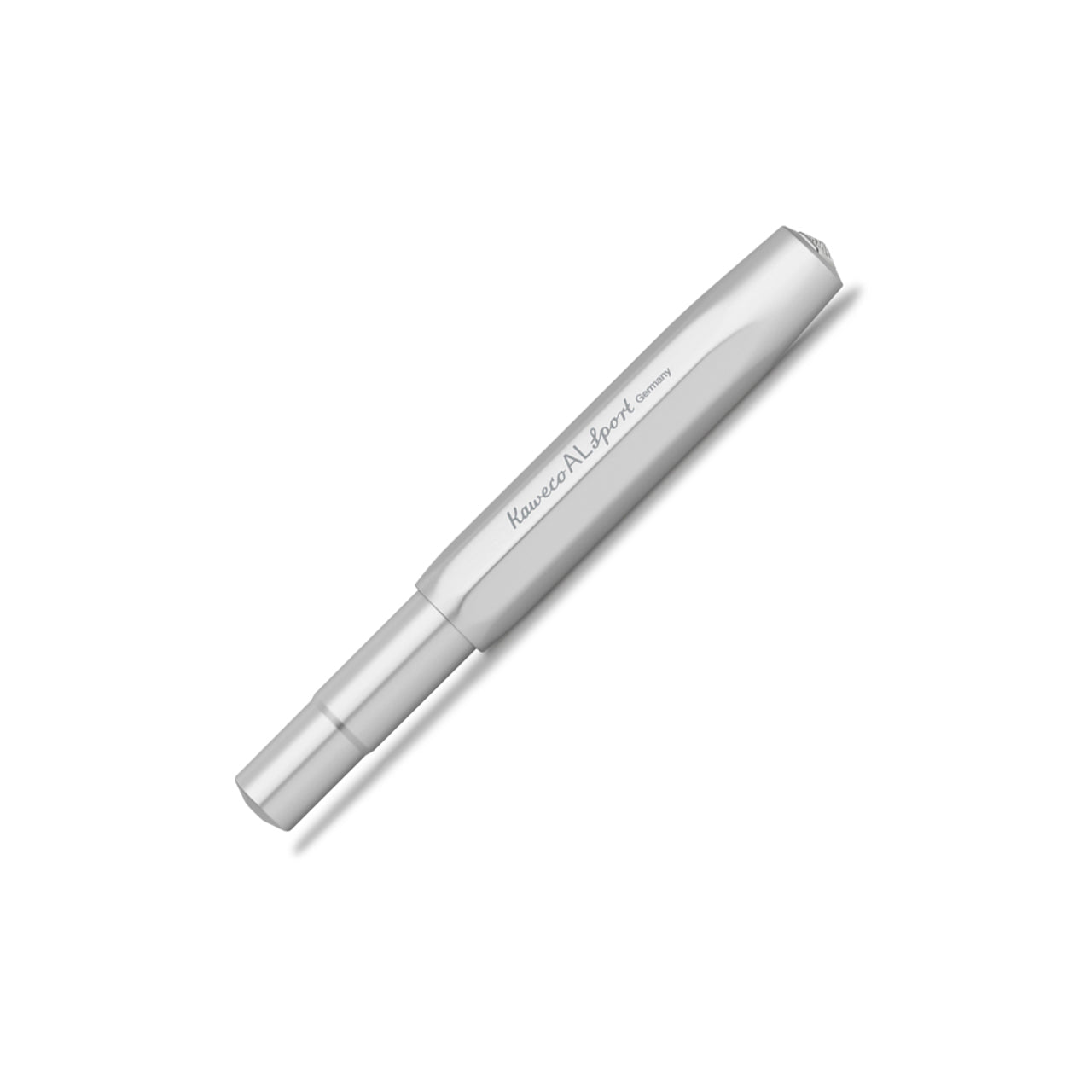 Premium AL Sport Fountain Pen - Silver Fine Nib for Smooth Writing - Perfect for Office, School & Calligraphy