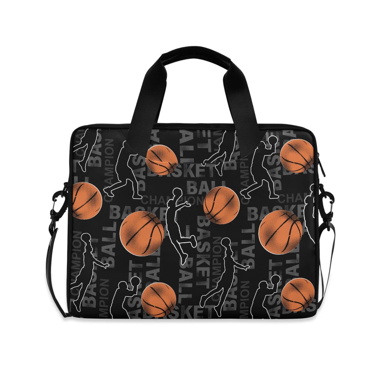 Stylish Unisex Laptop Messenger Bag for 15-16 Inch Notebooks - Skull & Flower Design Tote Briefcase - Perfect for Work, School & Business Travel