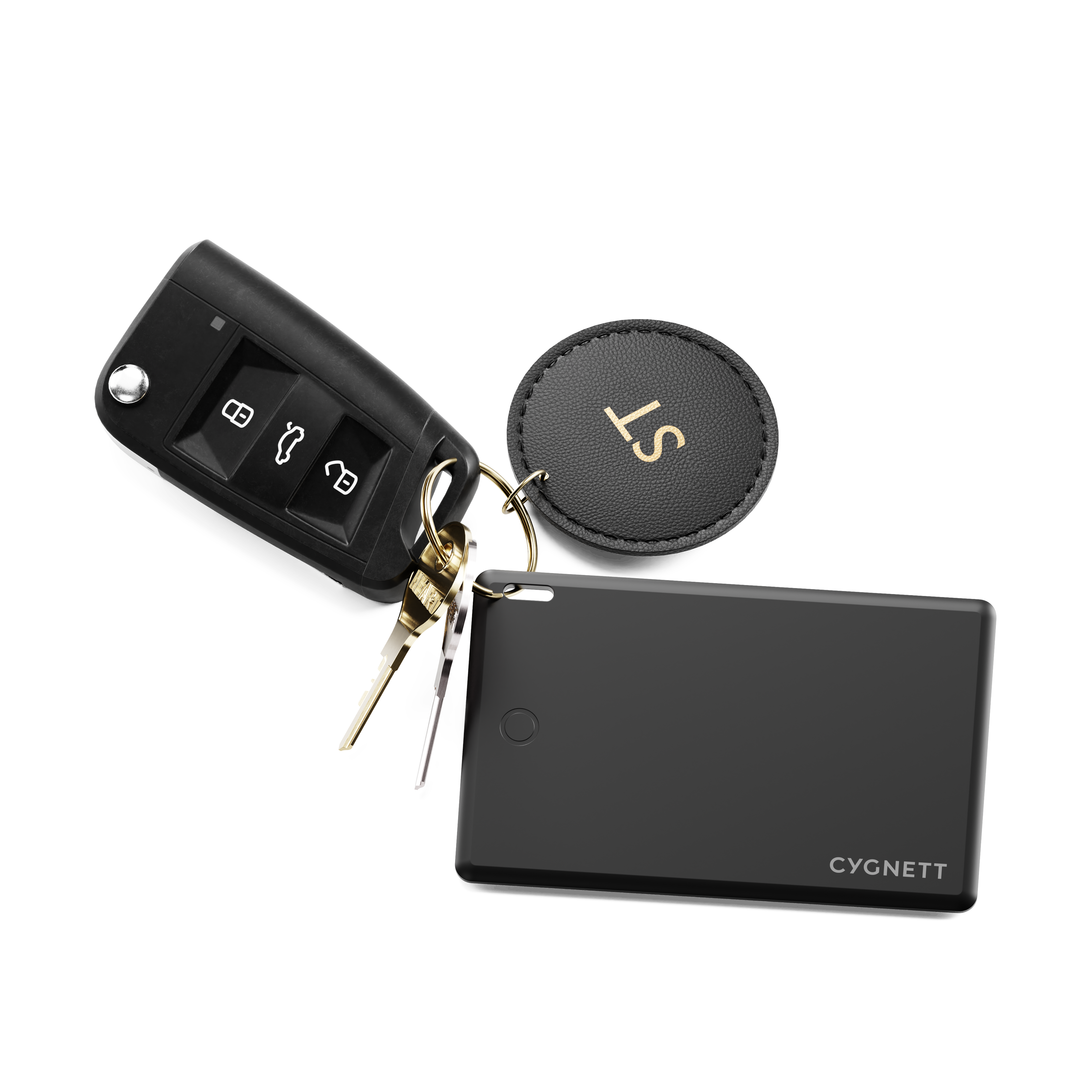 Bluetooth TravelTag 2 Pack with Wireless Charging - Waterproof Smart Luggage Tracker for Airports, Travel & Lost Item Recovery