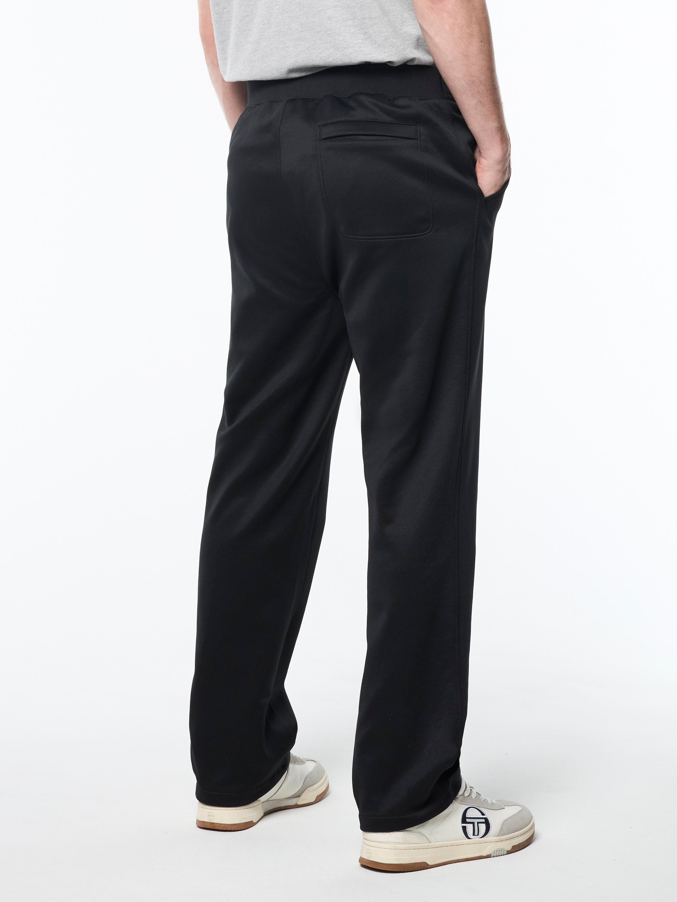 Sandro Women's Black Beauty Track Pants - High Waisted Athletic Joggers for Running, Yoga & Lounge Wear - Comfortable Stretchy Workout Pants for Women