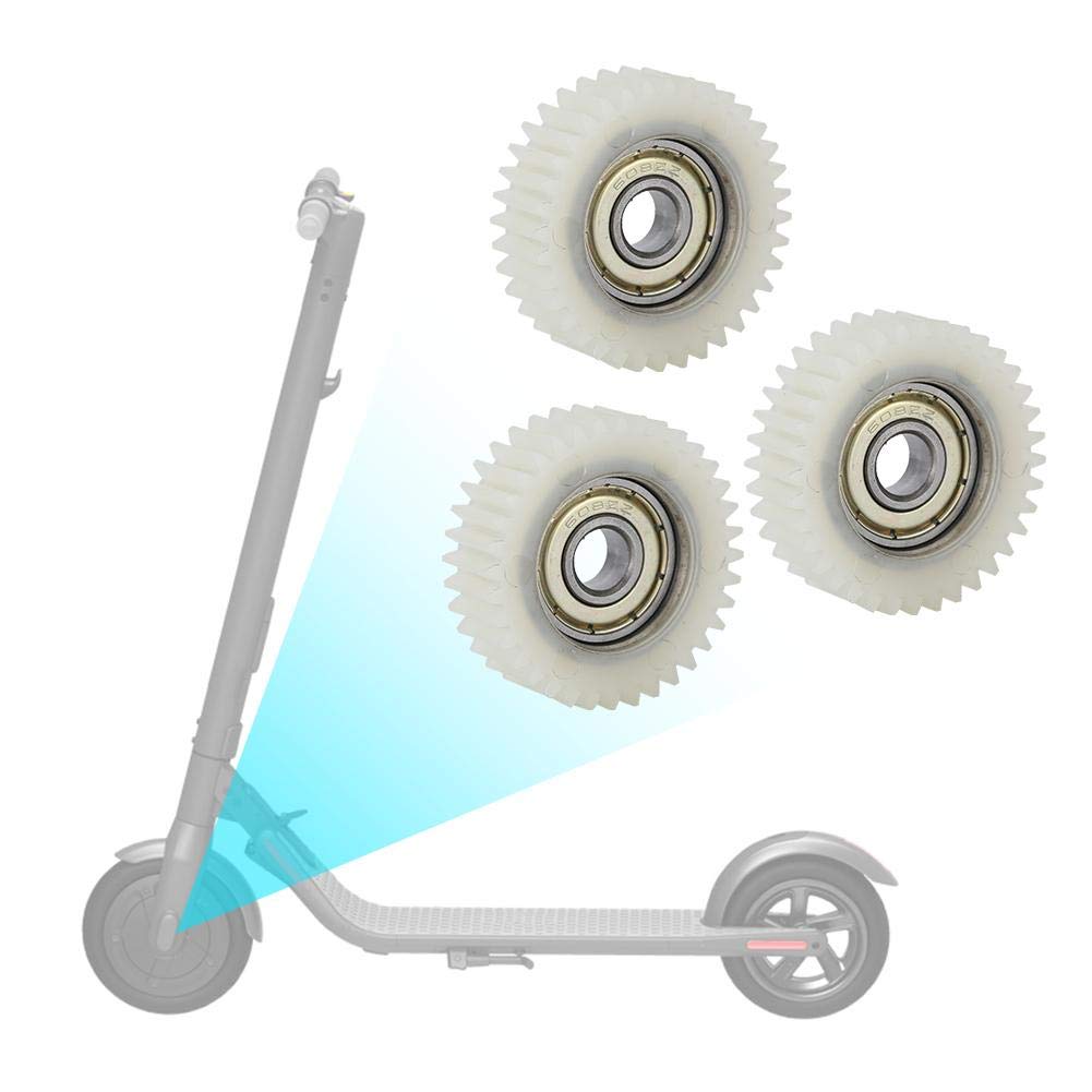 3PCS Nylon 36 Tooth E Motor Gear - Professional Planetary Gear for Electric Car & Scooter Steering Clutch Equipment | Durable Motor Tool Accessory | Perfect for DIY Repairs, RC Vehicles, and Electric Mobility Upgrades