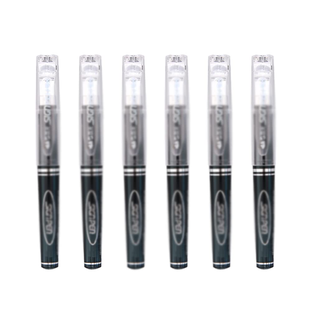 Ultra-Short Mini Gel Pen - Black Bullet Pocket Gel Pens for Students, Quick-Drying Ink, Portable Trumpet Design with Short Rod - Perfect for Note Taking, Signatures & On-the-Go Writing