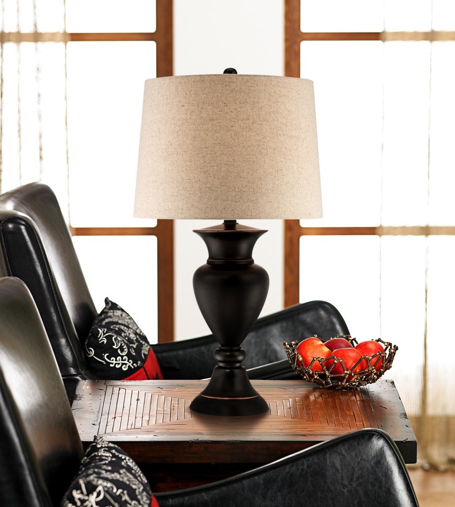 Regency Hill Traditional Table Lamps Set of 2 - 26