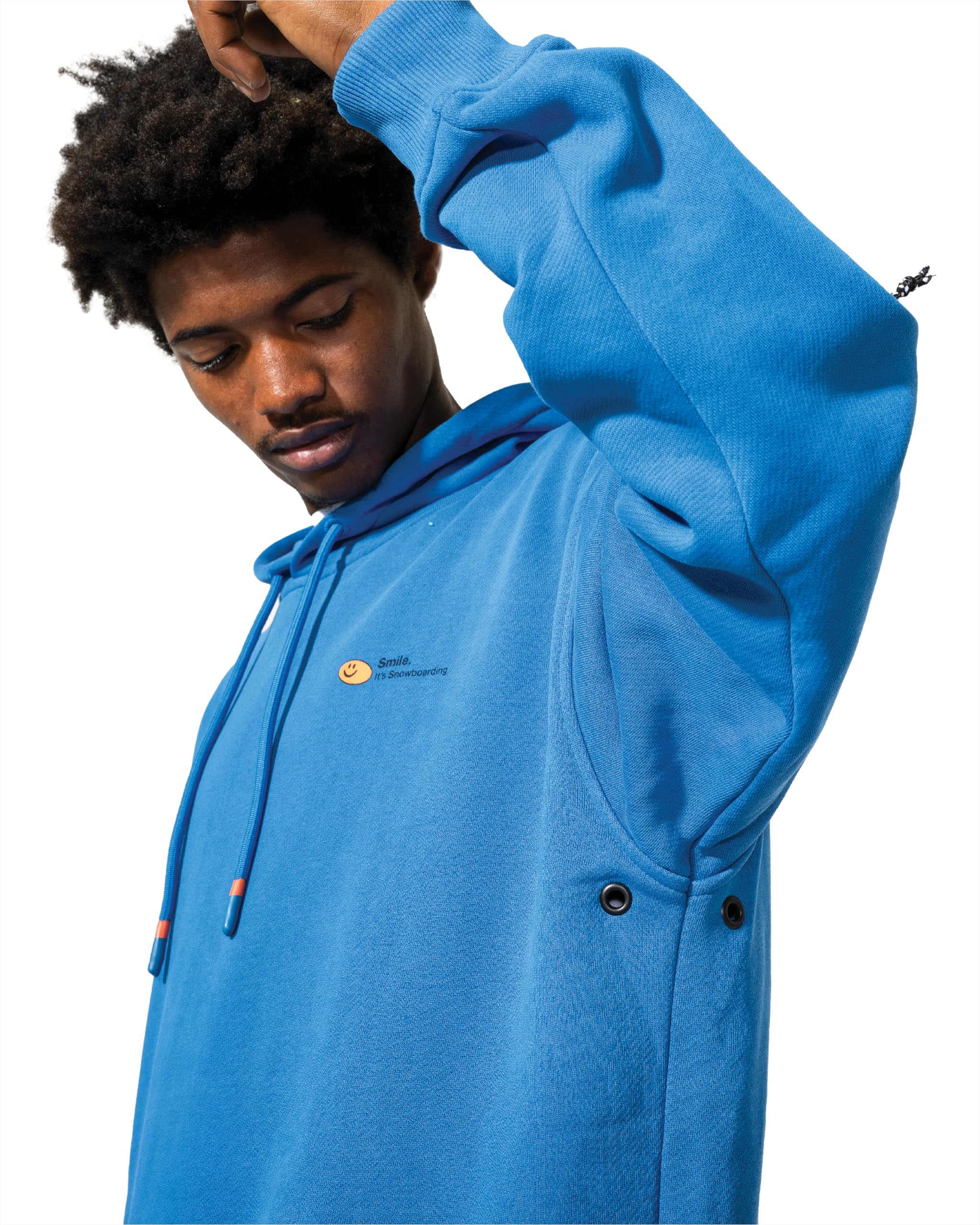 Bataleon Men's Waterproof Snowboarding Hoodie - Windproof & Insulated Winter Jacket for Skiing, Snowboarding & Outdoor Activities