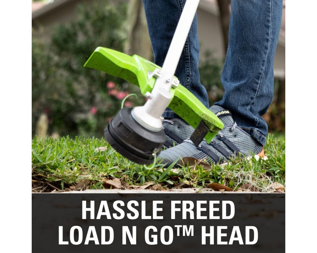 60V 16-Inch Cordless Battery String Trimmer with 10-Inch Cultivator Attachment Combo Kit - Includes 4.0Ah Battery & Charger - Perfect for Lawn Care, Yard Maintenance & Landscaping