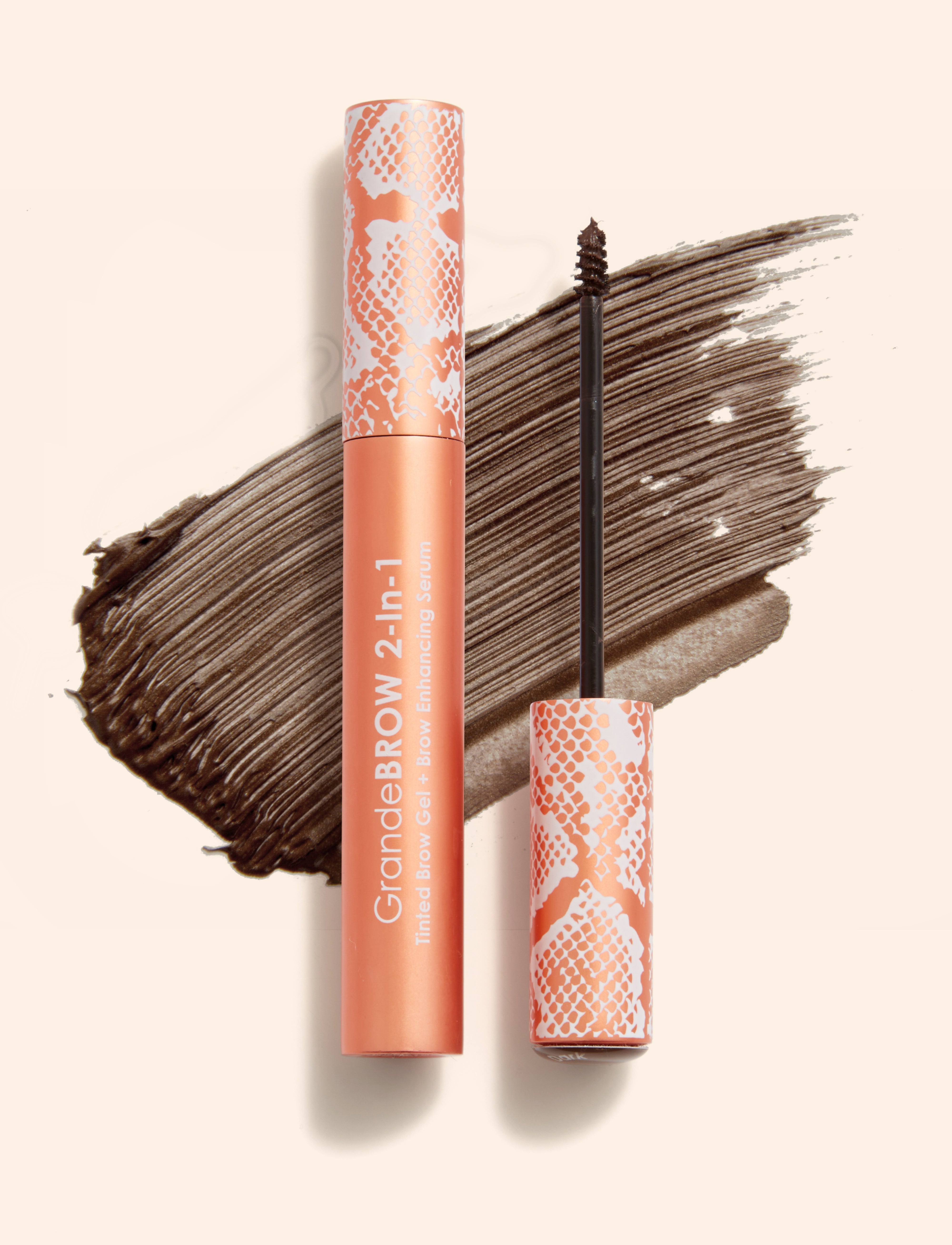 GrandeBROW 2-in-1 Eyebrow Enhancing Serum & Lash Booster - Natural Growth Formula for Fuller Brows & Lashes - Perfect for Daily Beauty Routine & Special Occasions