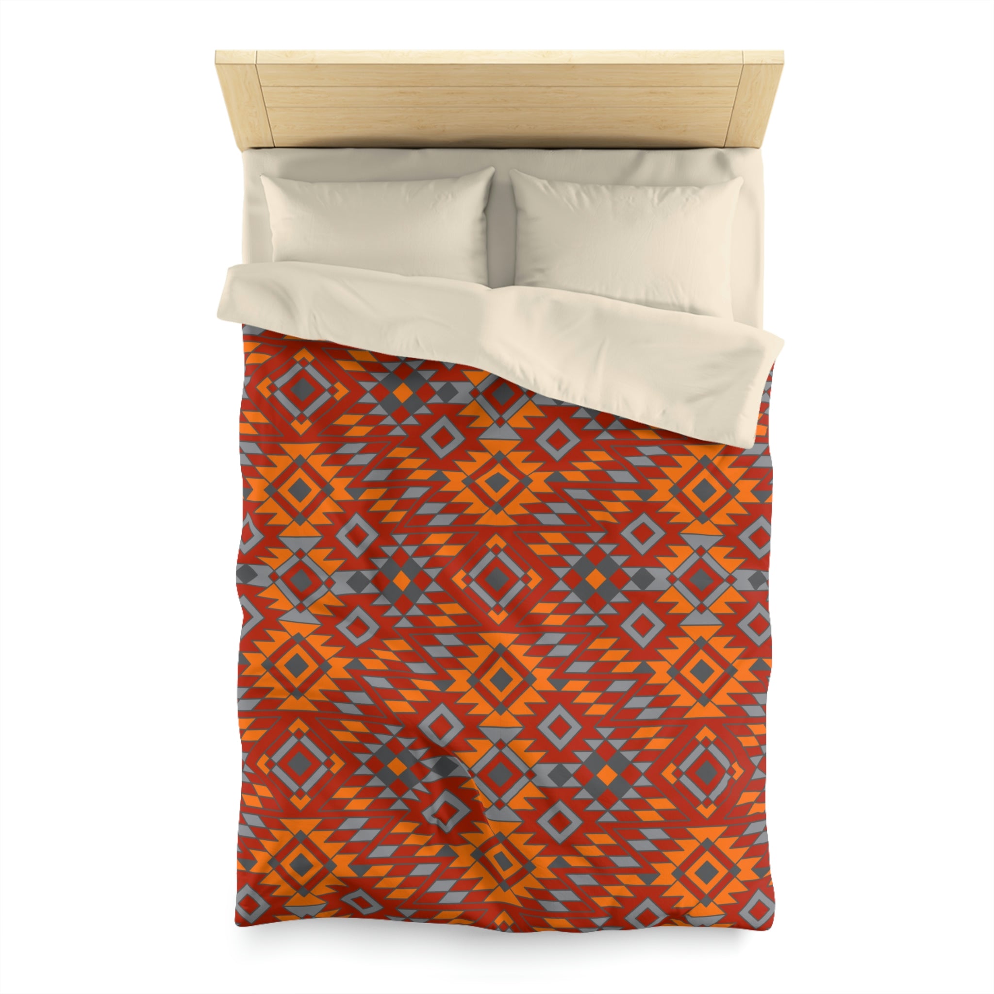 Red Rock Canyon Duvet Cover Set - Queen/Twin Size Microfiber Comforter Cover - Soft & Breathable Bedding for Cozy Sleep - Perfect for Bedroom, Guest Room & Dorm Decor