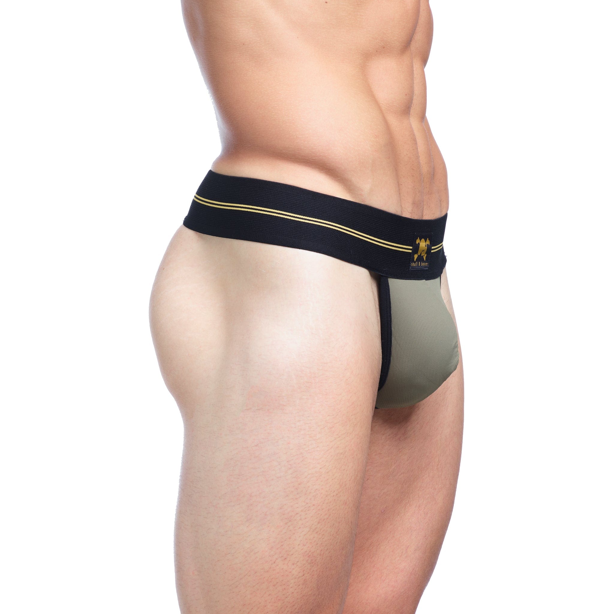 High-Performance Rib Thong Panties for Women - Comfortable Green Lingerie - Perfect for Yoga, Workout & Everyday Wear