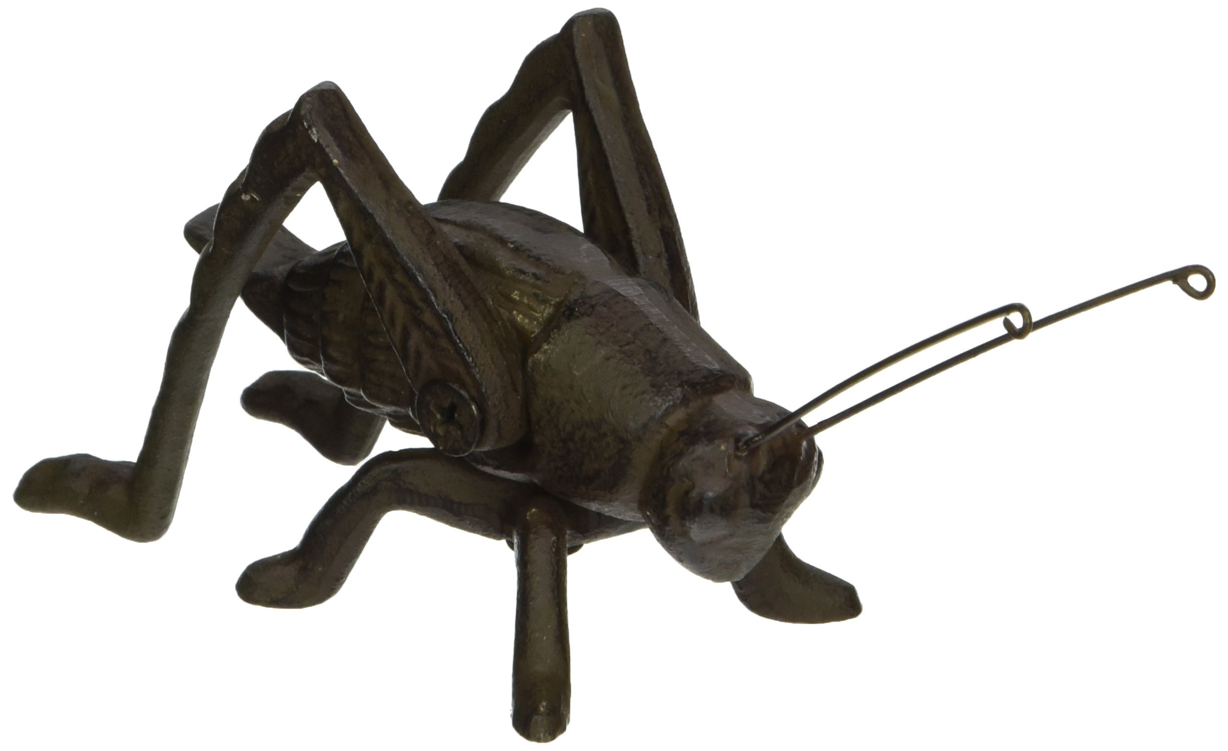 Abbott Collection Ant Figurine - Handcrafted Cast Iron Statue, Dark Brown Home Decor for Garden, Shelf & Office Desk Display