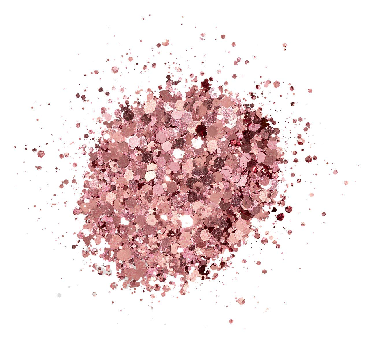 Kiara Sky Sprinkle On Collection Glitter 1 oz - Rose Velvet Nail Art Glitter Powder for DIY Manicure, Gel Polish, Acrylic Nails | Perfect for Home Salon, Party Nails, and Special Occasions