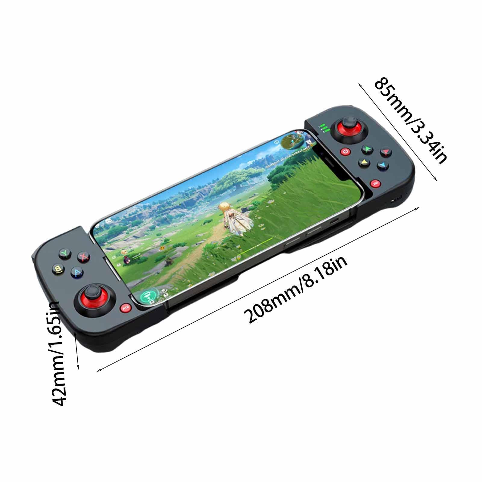 Eayoly Adjustable Mobile Game Controller & Grip for iPhone - Compatible with iOS Gaming, Perfect for PUBG, Fortnite & Call of Duty Mobile - Ergonomic Design for Enhanced Gaming Experience