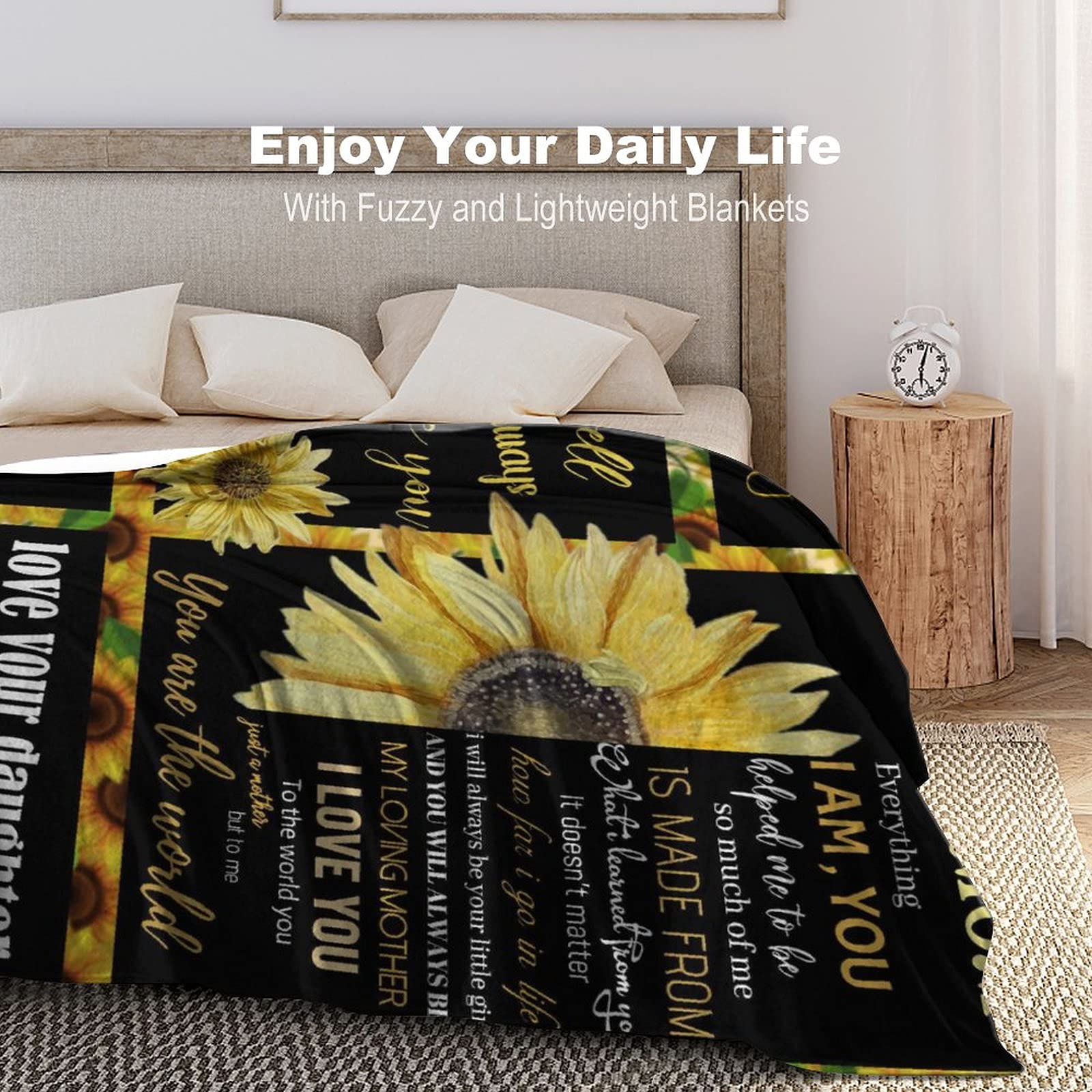 Custom Personalized Throw Blanket with Name - 