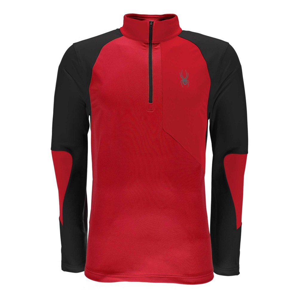 Spyder Men's Charger Thermastretch T-Neck - Warm Thermal Base Layer for Skiing, Snowboarding & Winter Sports