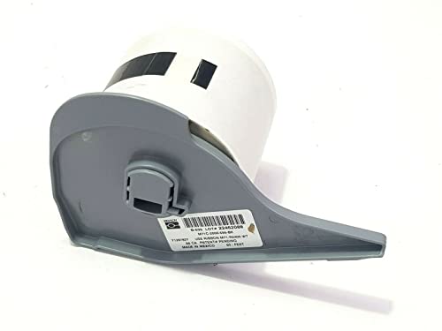 Brady M71C-2000-595-BK Black Vinyl Label Tape - 2 Inch x 50 Feet - Durable, Waterproof for Industrial, Warehouse & Office Organization (BMP71 B-595)