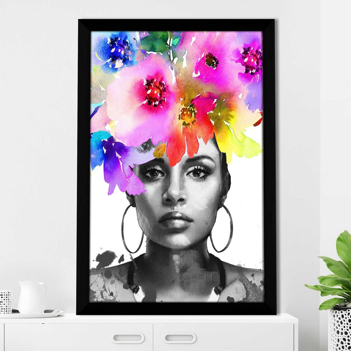Jodi Print Acrylic Afrique Model 3 - Modern Wall Art Decor for Living Room, Bedroom & Office