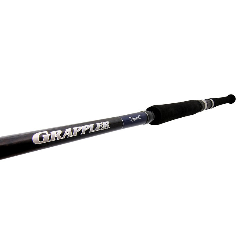 8'2 Grappler Type C Medium Heavy 2-Piece Spinning Fishing Rod (GRPCS82MH) - Perfect for Freshwater & Saltwater Angling, Bass Fishing, and Offshore Adventures