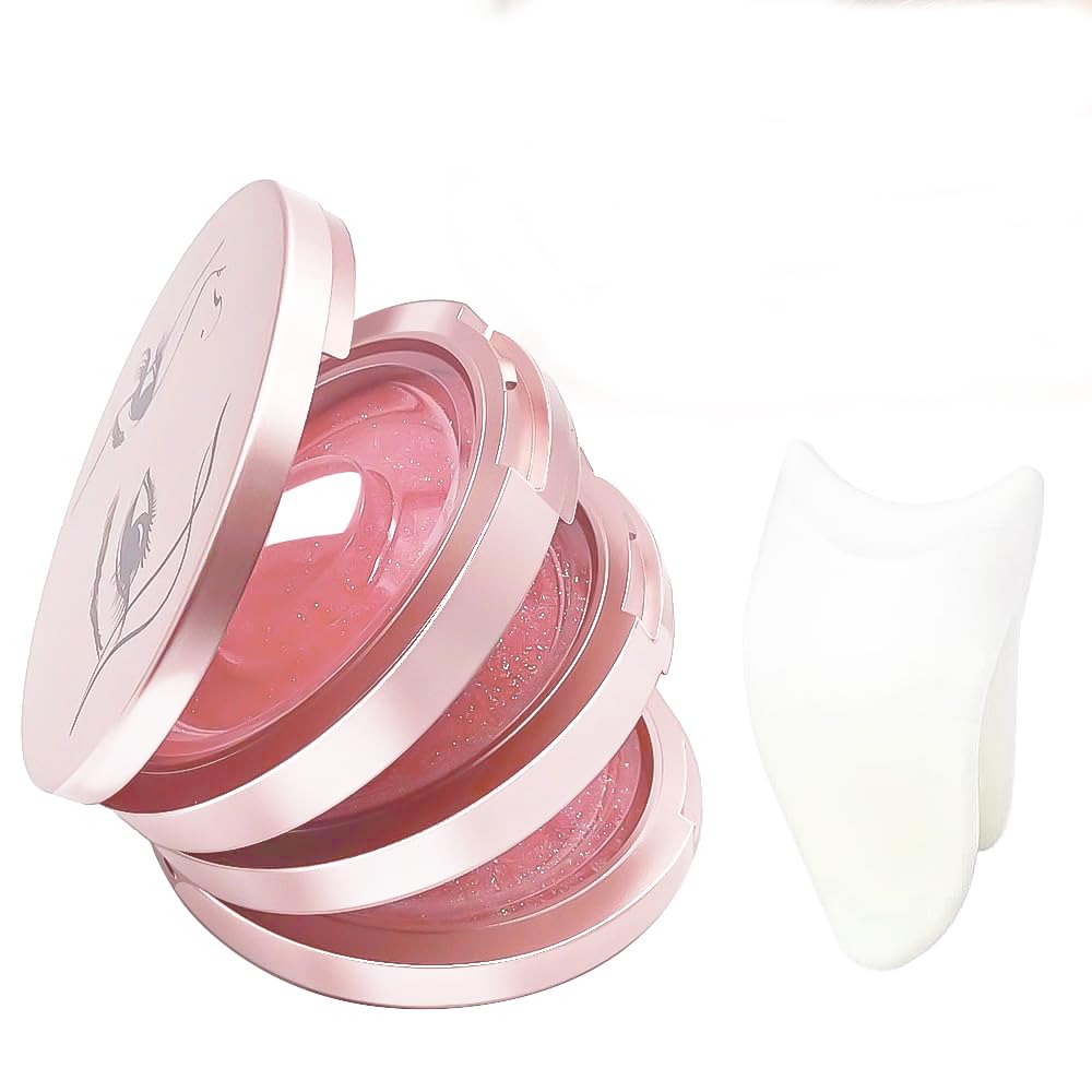 3 Layer Eyelash Storage Box with Mirror - Circle Eyelash Holder Case with Lashes Trays & Lash Clip Applicator - Pink Travel Makeup Organizer for Women & Girls | Perfect for Salon Professionals & Home Makeup Storage