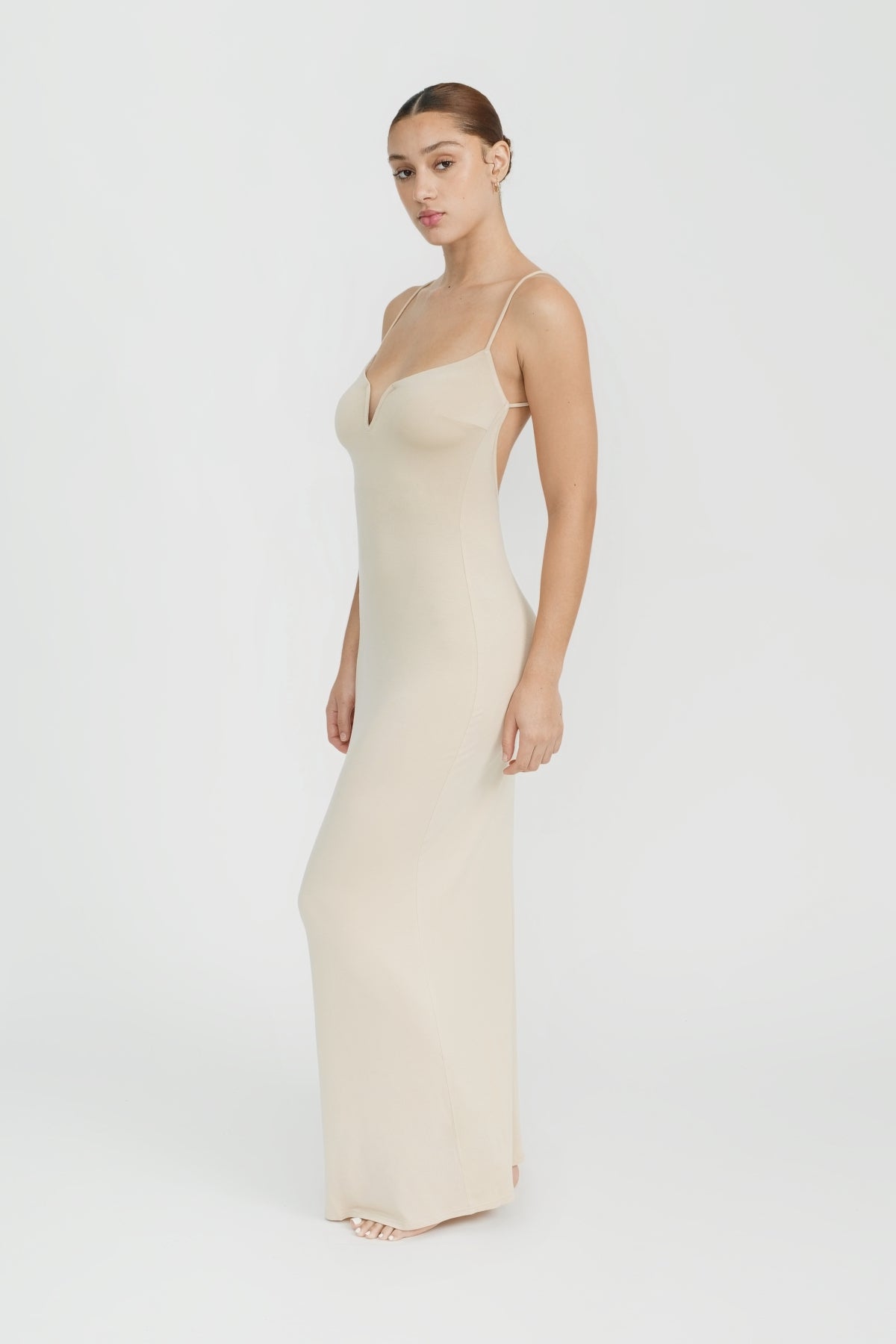 Stylish Koa Maxi Dress in Coconut - Perfect for Beach Vacations, Summer Outings & Boho Fashion
